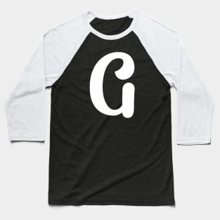 Letter G Baseball T-Shirt